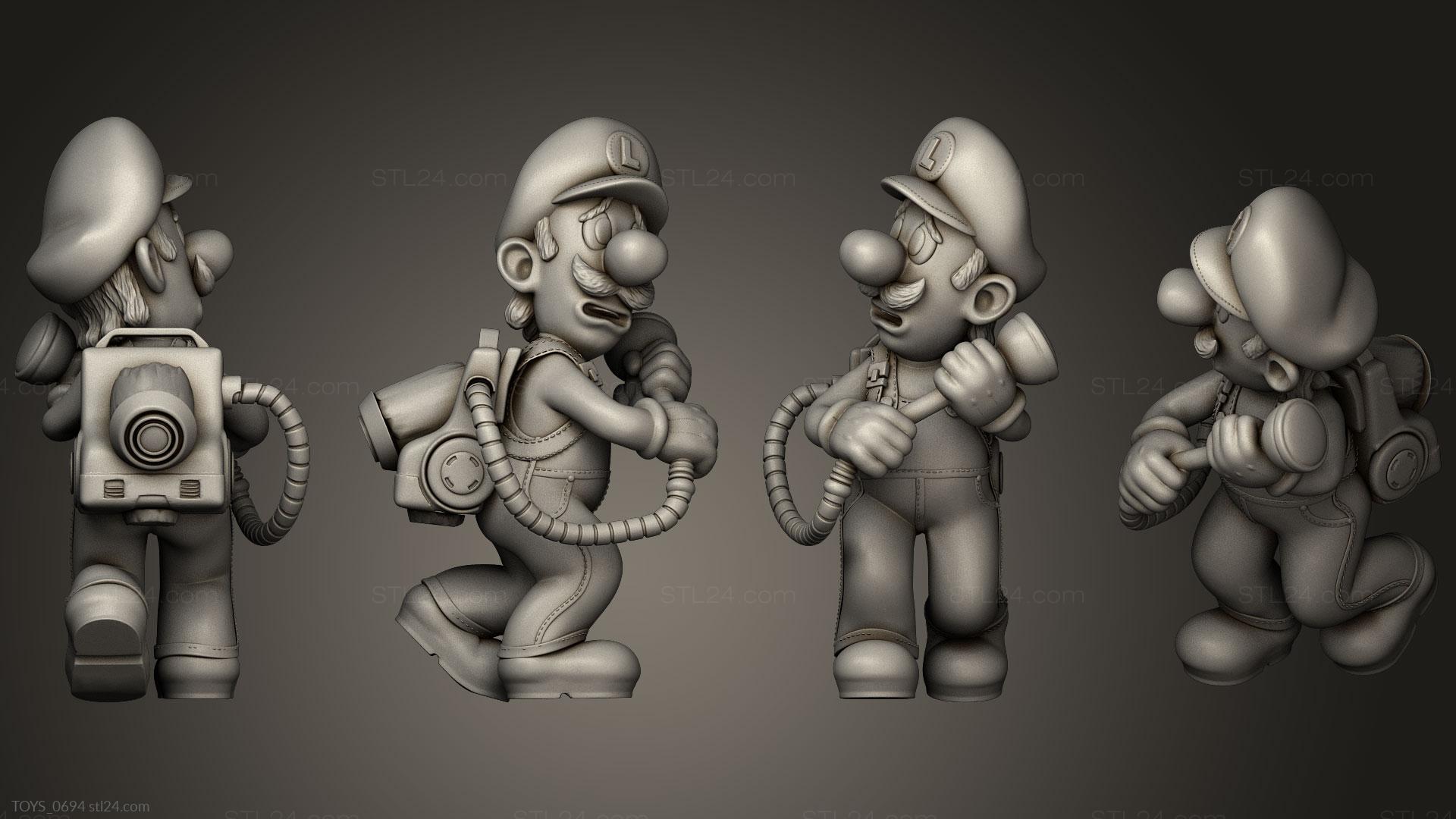 Free STL file Luigi's Mansion 3 Teaser Trailer Model 🚐・3D printer design  to download・Cults